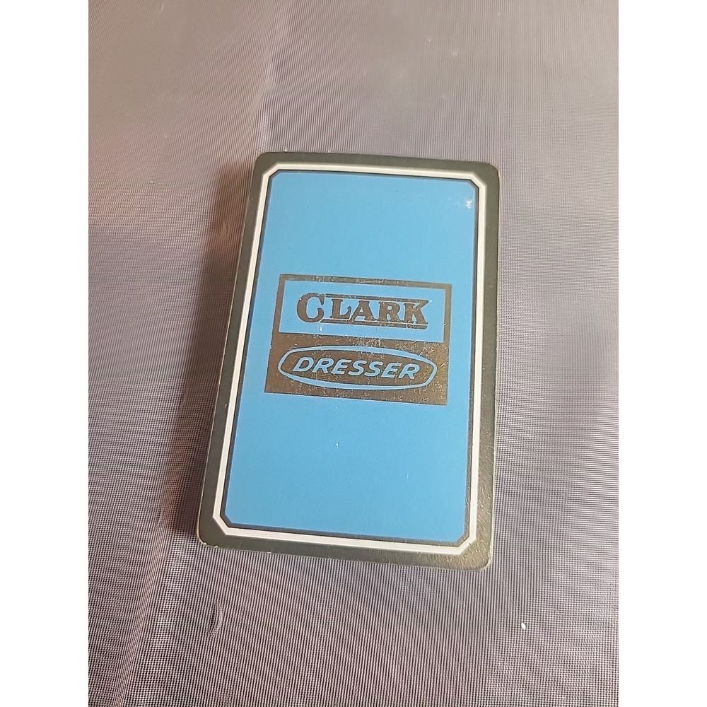 Vintage Clark Dresser Playing Cards‎ Boxed Set Fleur De Lis Design